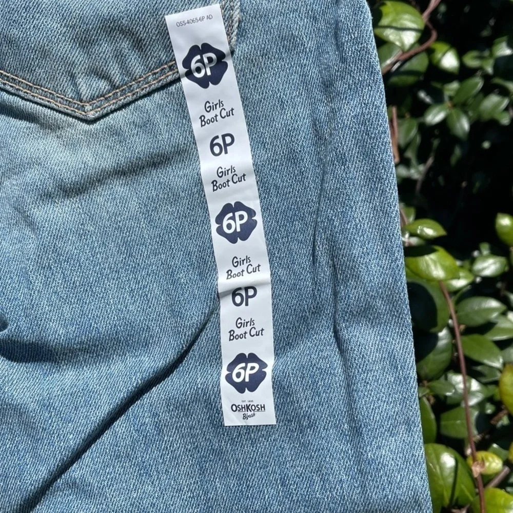 OshKosh B’Gosh Girl’s Faded Bootcut Denim Jeans